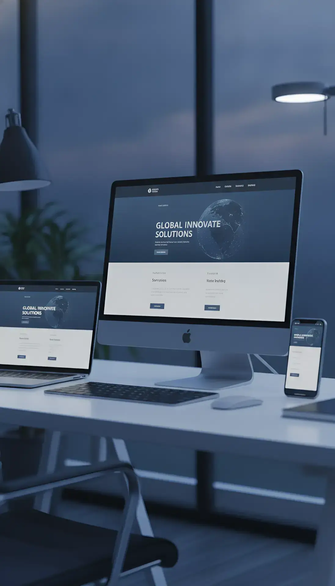 Moderne Unternehmenswebseiten von uns designed und entwickelt